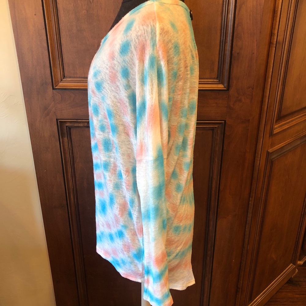 💖Vintage Havana tie dye pink & blue light sweater - Picture 3 of 5